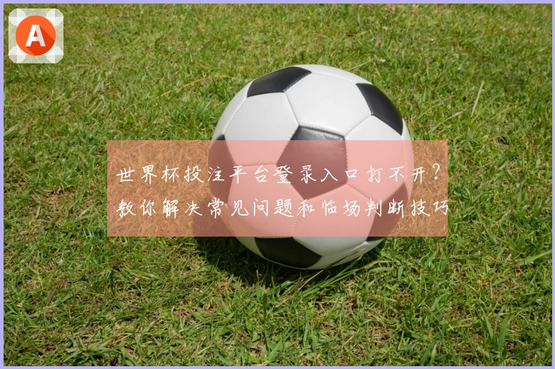 世界杯投注平台登录入口打不开？教你解决常见问题和临场判断技巧